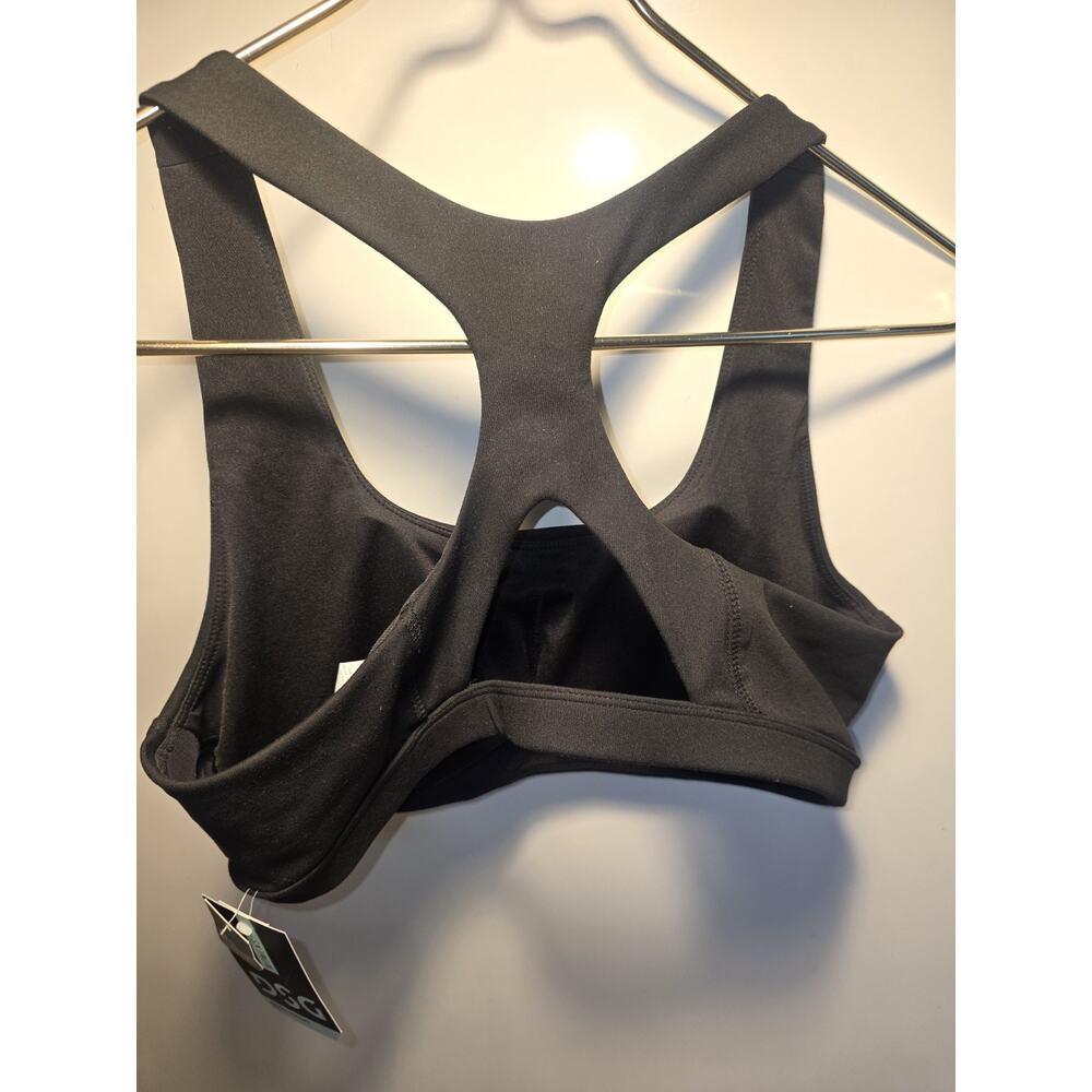 DSG Aspire Medium Support Sports Bra L Black Removable Pads new with tags top - Picture 7 of 8